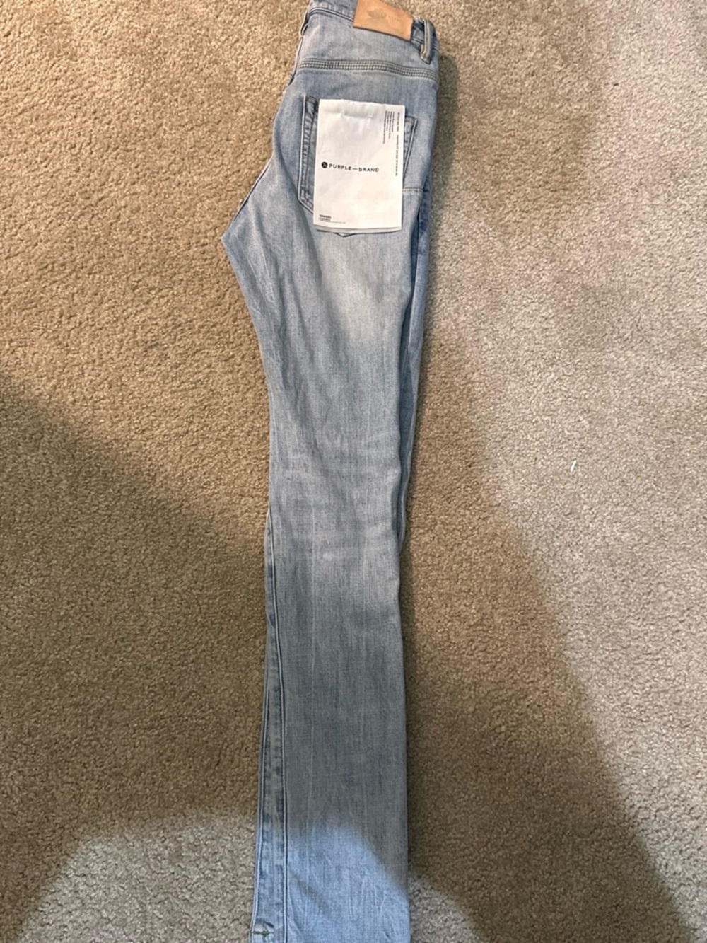 Purple Brand Light Blue Skinny Men’s Jeans